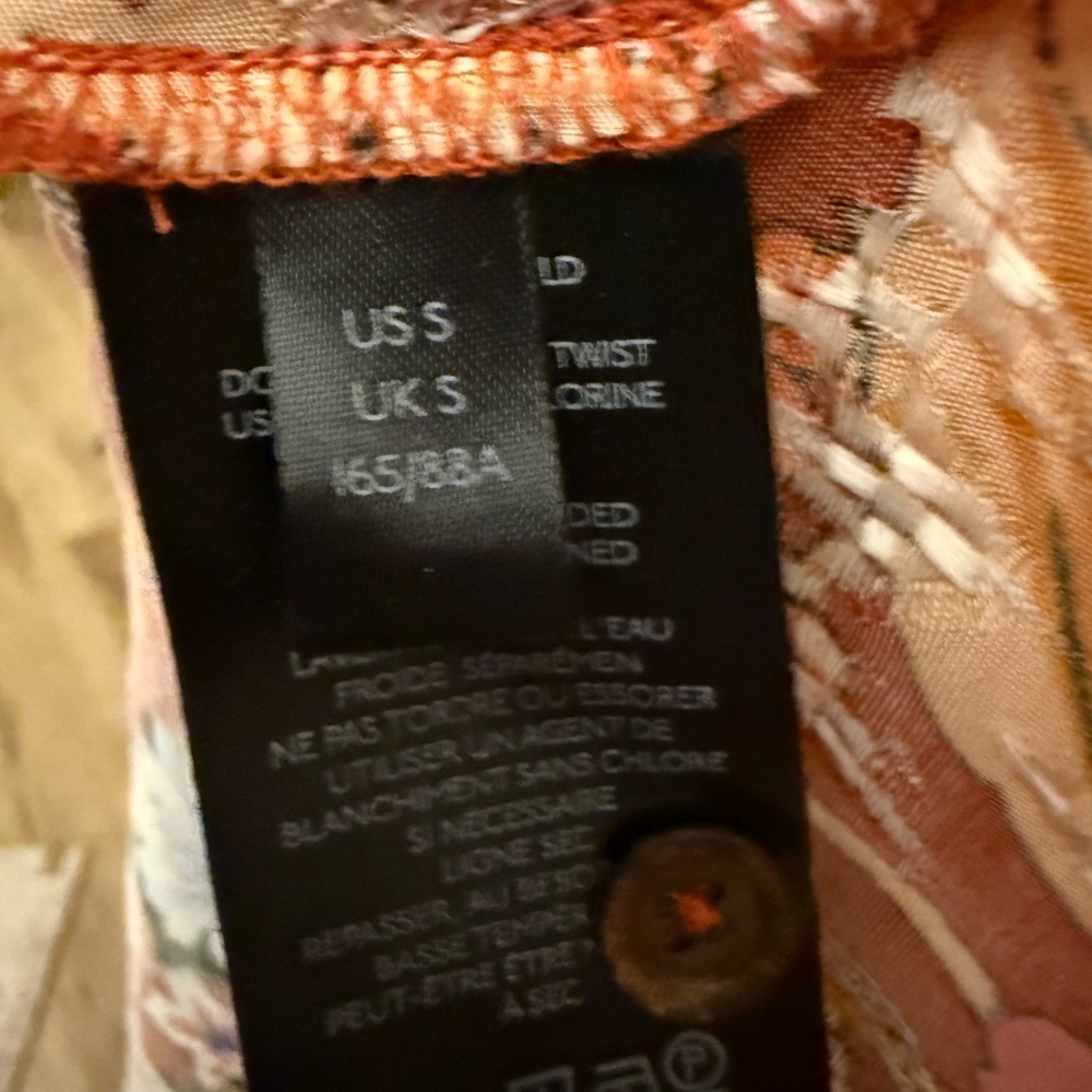 Anthropologie Multicolor Floral Long Sleeve Dress - Picture 5 of 6